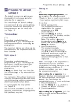 Preview for 19 page of Siemens WM16W468DN Instruction Manual And Installation Instructions