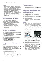 Preview for 24 page of Siemens WM16W468DN Instruction Manual And Installation Instructions