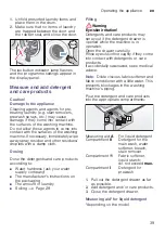 Preview for 39 page of Siemens WM16W549DN Instruction Manual And Installation Instructions