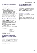 Preview for 43 page of Siemens WM16W549DN Instruction Manual And Installation Instructions