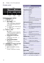 Предварительный просмотр 12 страницы Siemens WM16W560GC Instruction Manual And Installation Instructions