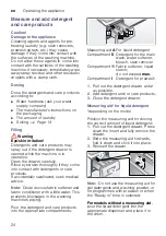 Предварительный просмотр 24 страницы Siemens WM16W560GC Instruction Manual And Installation Instructions