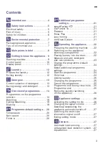 Preview for 3 page of Siemens WM16W590AU Instruction Manual And Installation Instructions