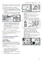 Предварительный просмотр 51 страницы Siemens WM16W5H0GC Instruction Manual And Installation Instructions