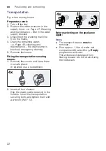 Предварительный просмотр 22 страницы Siemens WM16W760ME Instruction Manual And Installation Instructions