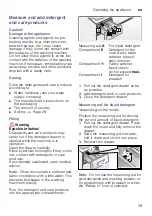 Предварительный просмотр 39 страницы Siemens WM16W760ME Instruction Manual And Installation Instructions