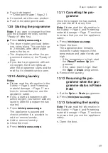 Preview for 49 page of Siemens WM16XFH1ES User Manual And Installation Instructions