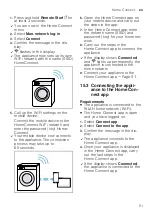 Предварительный просмотр 51 страницы Siemens WM16XFH5GB User Manual And Installation Instructions