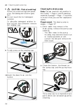 Предварительный просмотр 58 страницы Siemens WM16XFH5GB User Manual And Installation Instructions