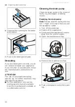 Предварительный просмотр 52 страницы Siemens WM16XGH1GB User Manual And Installation Instructions