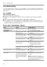 Предварительный просмотр 58 страницы Siemens WM16XGH4GB User Manual And Assembly Instructions