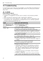 Preview for 42 page of Siemens WM16XK02EU User Manual And Installation Instructions