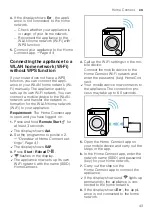 Предварительный просмотр 43 страницы Siemens WM16XKH0EU Manual