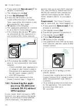 Предварительный просмотр 44 страницы Siemens WM16XKH0ZA User Manual And Installation Instructions