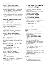 Preview for 38 page of Siemens WM16XKH2ES User Manual And Installation Instructions