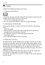 Preview for 4 page of Siemens WM16XKM1FG User Manual And Installation Instructions