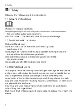 Preview for 4 page of Siemens WM16XM50NL User Manual And Installation Instructions