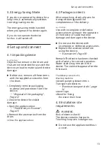 Preview for 13 page of Siemens WM16XM50NL User Manual And Installation Instructions