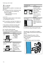 Preview for 14 page of Siemens WM16XM50NL User Manual And Installation Instructions