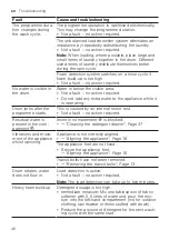 Preview for 46 page of Siemens WM16XM81GB User Manual And Installation Instructions