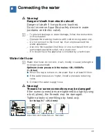 Предварительный просмотр 49 страницы Siemens WM16Y790AU Instruction Manual And Installation Instructions