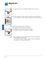 Предварительный просмотр 52 страницы Siemens WM16Y790AU Instruction Manual And Installation Instructions