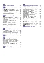 Preview for 4 page of Siemens WM16Y80XES Instruction Manual And Installation Instructions