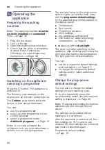 Preview for 26 page of Siemens WM16Y80XES Instruction Manual And Installation Instructions