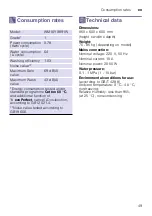 Preview for 49 page of Siemens WM16Y8891W Instruction Manual And Installation Instructions