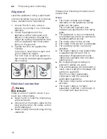 Предварительный просмотр 18 страницы Siemens WM4HU SERIES Instruction Manual And Installation Instructions