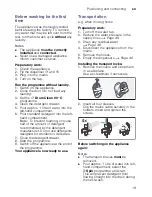 Предварительный просмотр 19 страницы Siemens WM4HU SERIES Instruction Manual And Installation Instructions