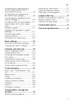 Preview for 3 page of Siemens WM6HXE0LDN User Manual And Assembly Instructions