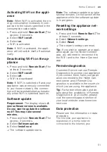 Preview for 51 page of Siemens WM6HXE0LDN User Manual And Assembly Instructions