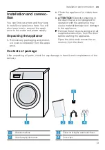 Предварительный просмотр 13 страницы Siemens WM6HXEL0DN User Manual And Installation Instructions