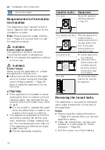 Предварительный просмотр 14 страницы Siemens WM6HXEL0DN User Manual And Installation Instructions