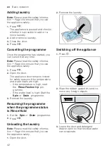 Предварительный просмотр 42 страницы Siemens WM6HXEL0DN User Manual And Installation Instructions