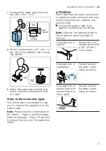 Preview for 17 page of Siemens WM6HXK0LDN User Manual And Installation Instructions