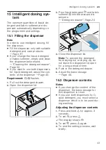 Preview for 43 page of Siemens WM6HXK0LDN User Manual And Installation Instructions