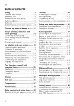 Предварительный просмотр 2 страницы Siemens WM6HXK0ODN User Manual And Assembly Instructions