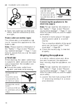 Предварительный просмотр 18 страницы Siemens WM6HXK0ODN User Manual And Assembly Instructions