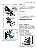 Предварительный просмотр 51 страницы Siemens WM6HXK0ODN User Manual And Assembly Instructions