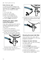 Предварительный просмотр 54 страницы Siemens WM6HXK0ODN User Manual And Assembly Instructions