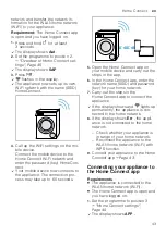 Предварительный просмотр 43 страницы Siemens WM6HXKO0DN User Manual And Installation Instructions