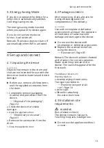 Preview for 13 page of Siemens WM6HXM71NL User Manual And Installation Instructions