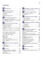 Preview for 3 page of Siemens WN34A1L0DN Instruction Manual And Installation Instructions