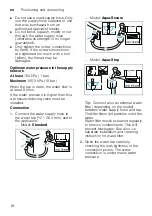 Предварительный просмотр 18 страницы Siemens WN44A2X0GC Instruction Manual And Installation Instructions