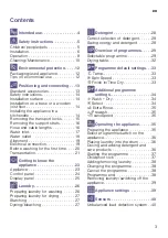 Preview for 3 page of Siemens WN54A2U0IN Instruction Manual And Installation Instructions