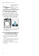 Предварительный просмотр 16 страницы Siemens WQ33G2CBDN User Manual And Installation Instructions