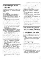 Preview for 11 page of Siemens WQ33G2CIDN User Manual And Installation Instructions