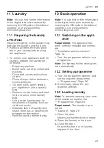 Preview for 29 page of Siemens WQ33G2CIDN User Manual And Installation Instructions